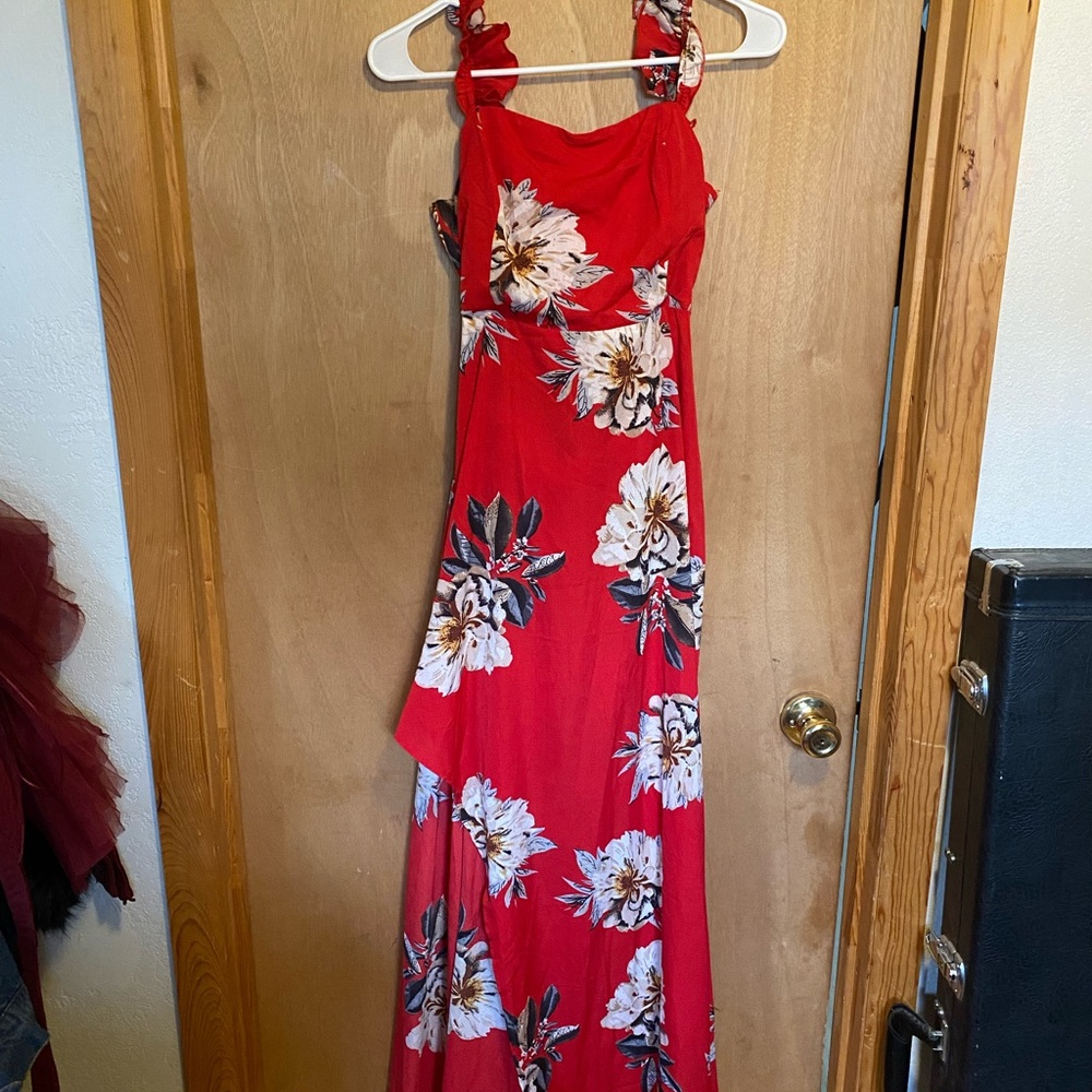 Maxi floral dress
